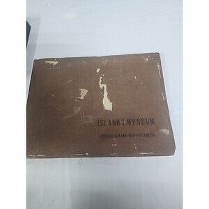 Island Myndum Through Iceland With a Camera by Marie I. Tinch 1943 RARE, Vintage